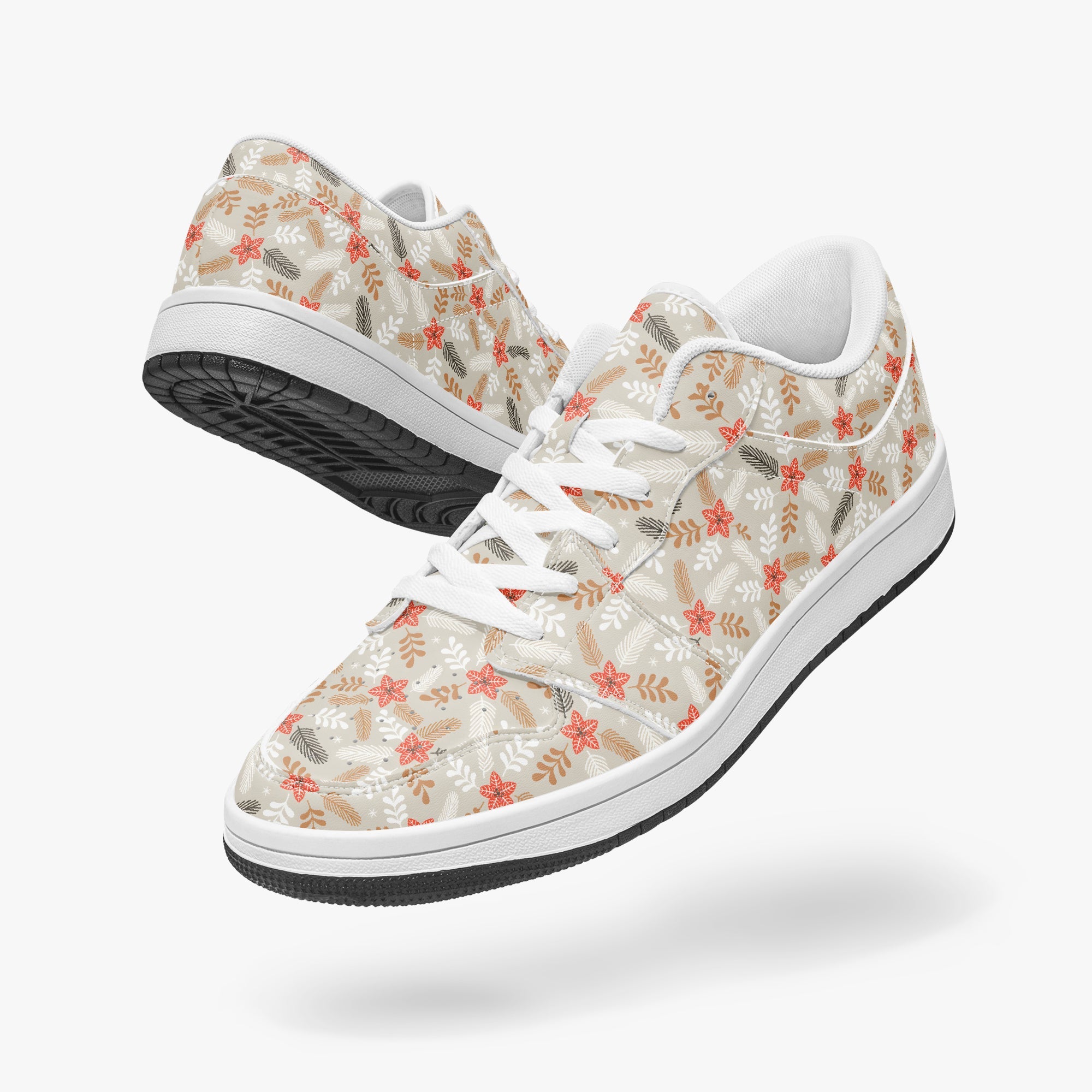 Low-Top Leather Sneakers