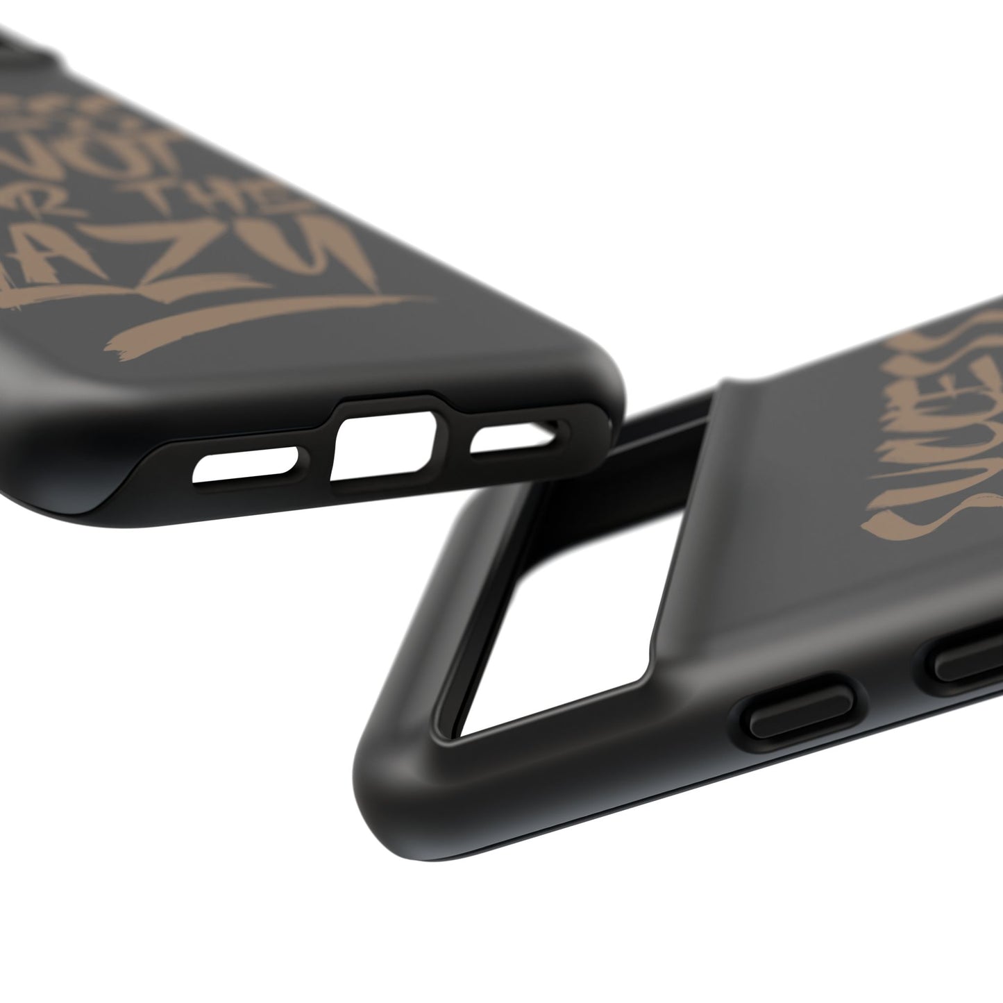 Motivational Phone Case - "Success Is Not For The Lazy" - Tough Cases