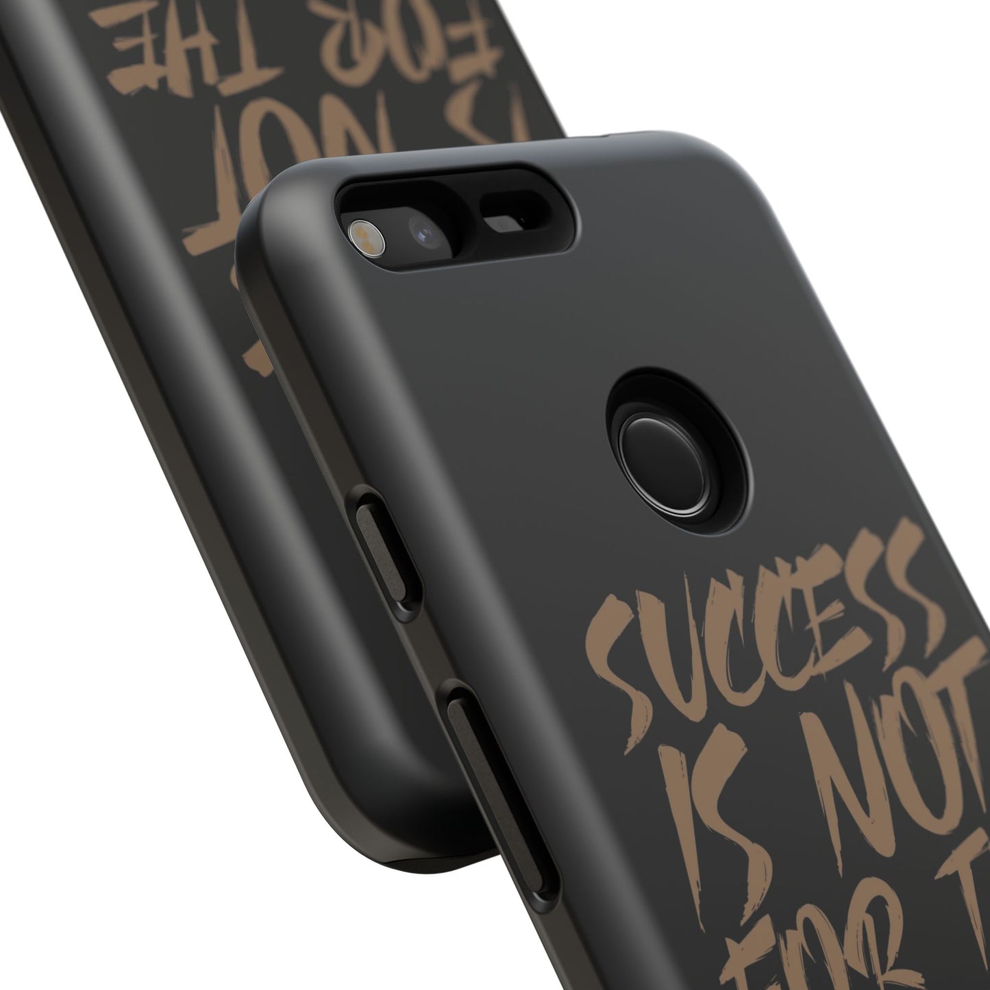 Motivational Phone Case - "Success Is Not For The Lazy" - Tough Cases