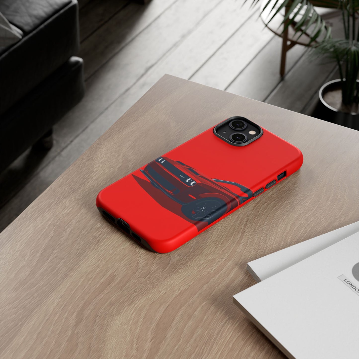 Stylish Car Phone Case – Tough Cases with Red Sports Car Design