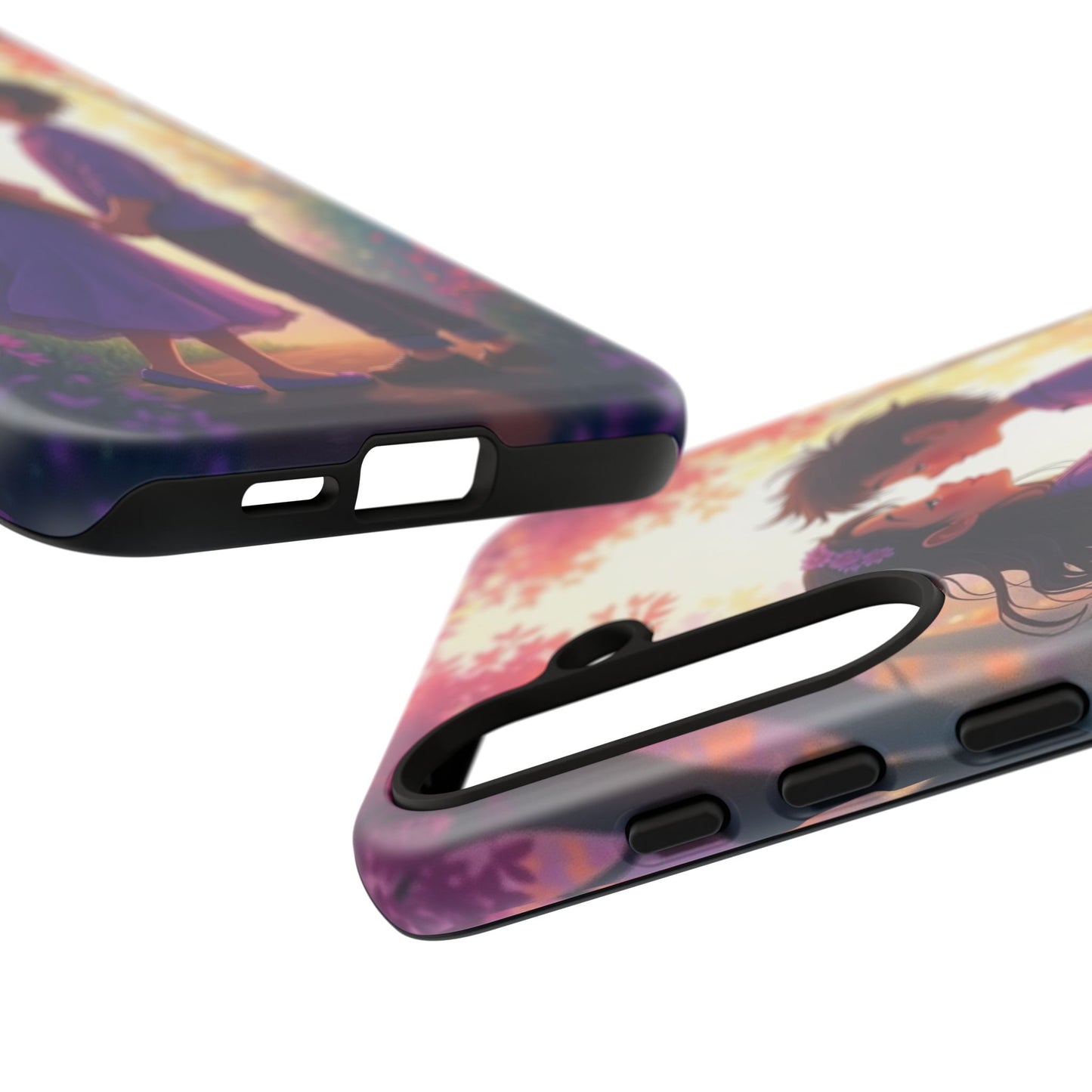 Romantic Phone Case - Cute Couple in Nature Design