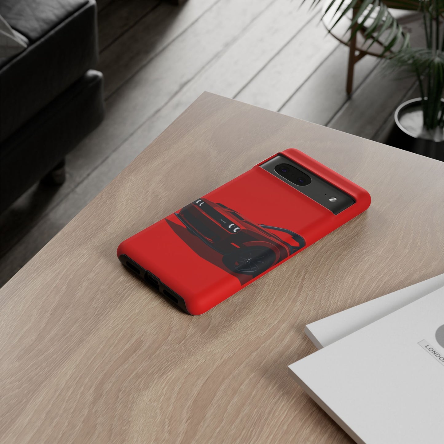Stylish Car Phone Case – Tough Cases with Red Sports Car Design