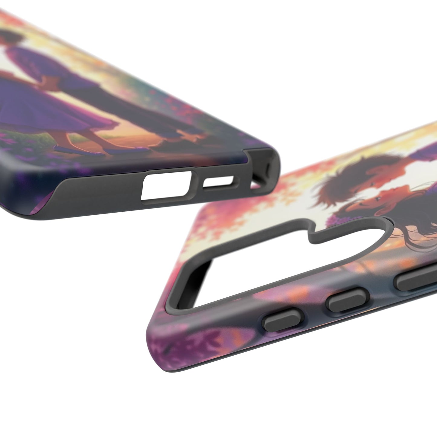Romantic Phone Case - Cute Couple in Nature Design