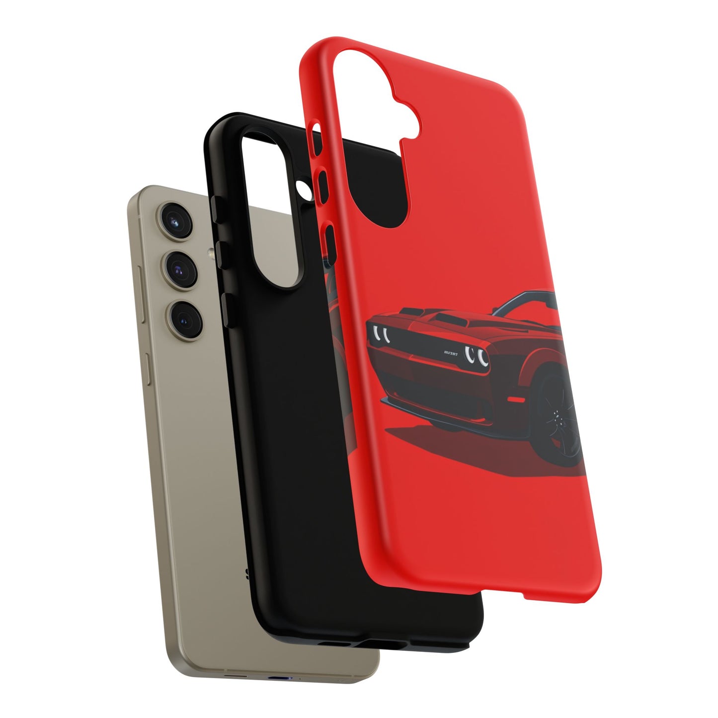 Stylish Car Phone Case – Tough Cases with Red Sports Car Design