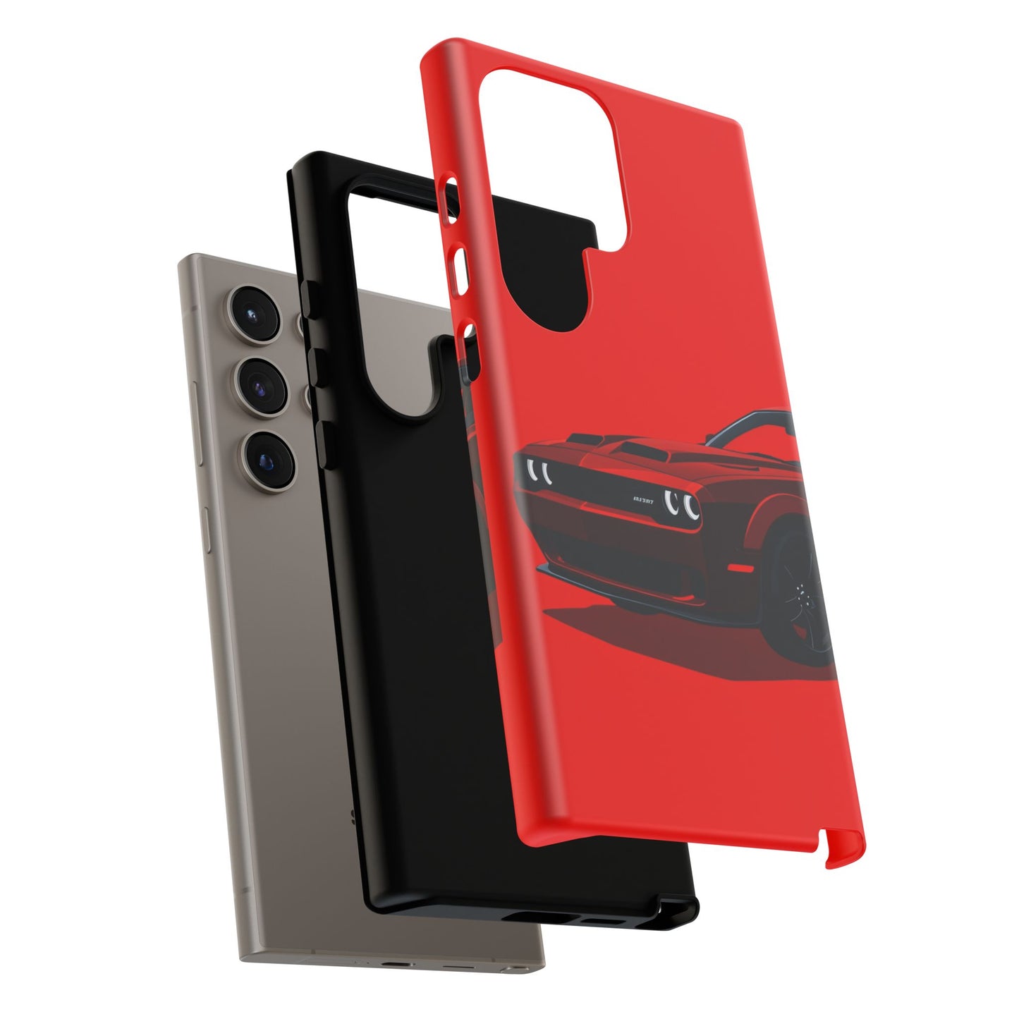 Stylish Car Phone Case – Tough Cases with Red Sports Car Design