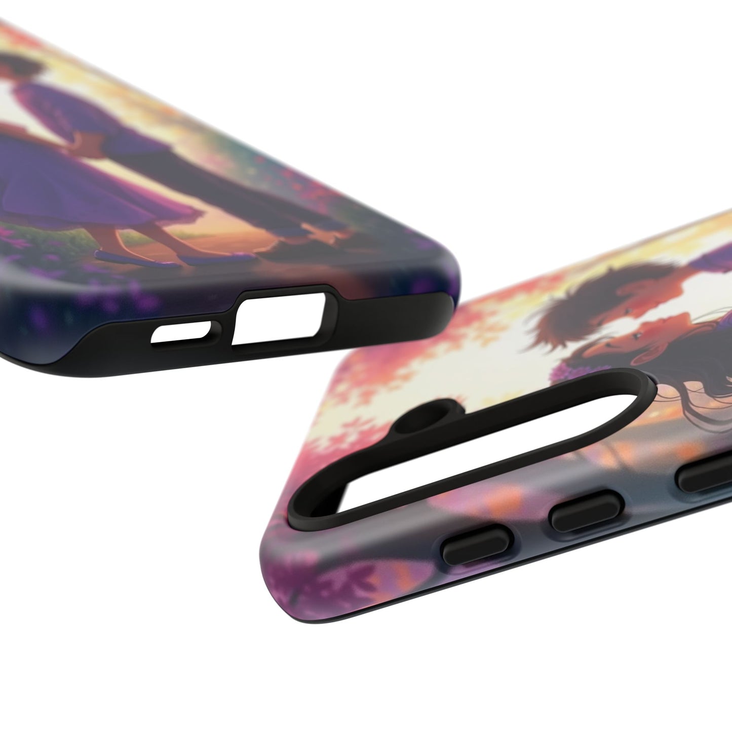 Romantic Phone Case - Cute Couple in Nature Design