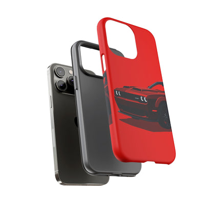 Stylish Car Phone Case – Tough Cases with Red Sports Car Design