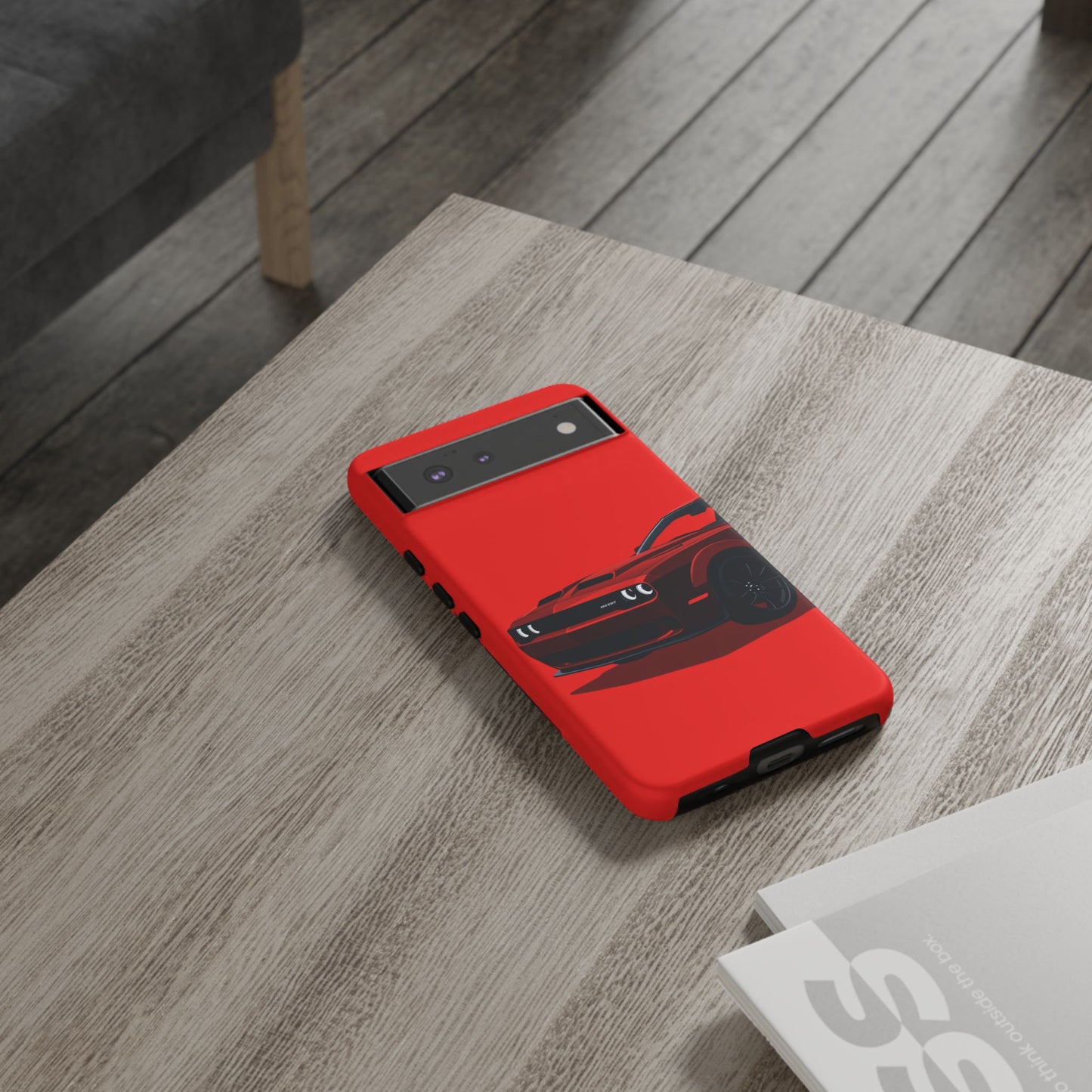 Stylish Car Phone Case – Tough Cases with Red Sports Car Design
