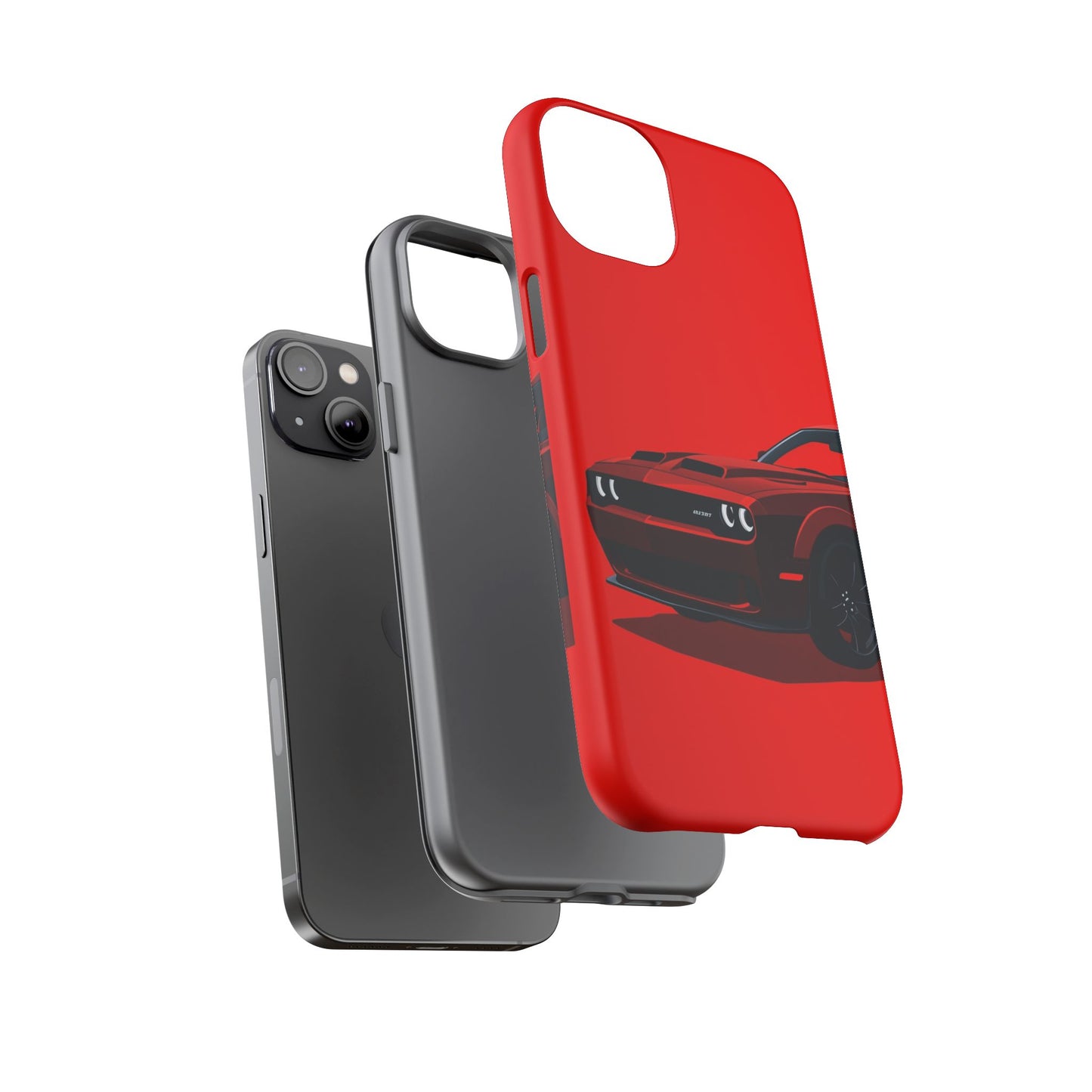 Stylish Car Phone Case – Tough Cases with Red Sports Car Design