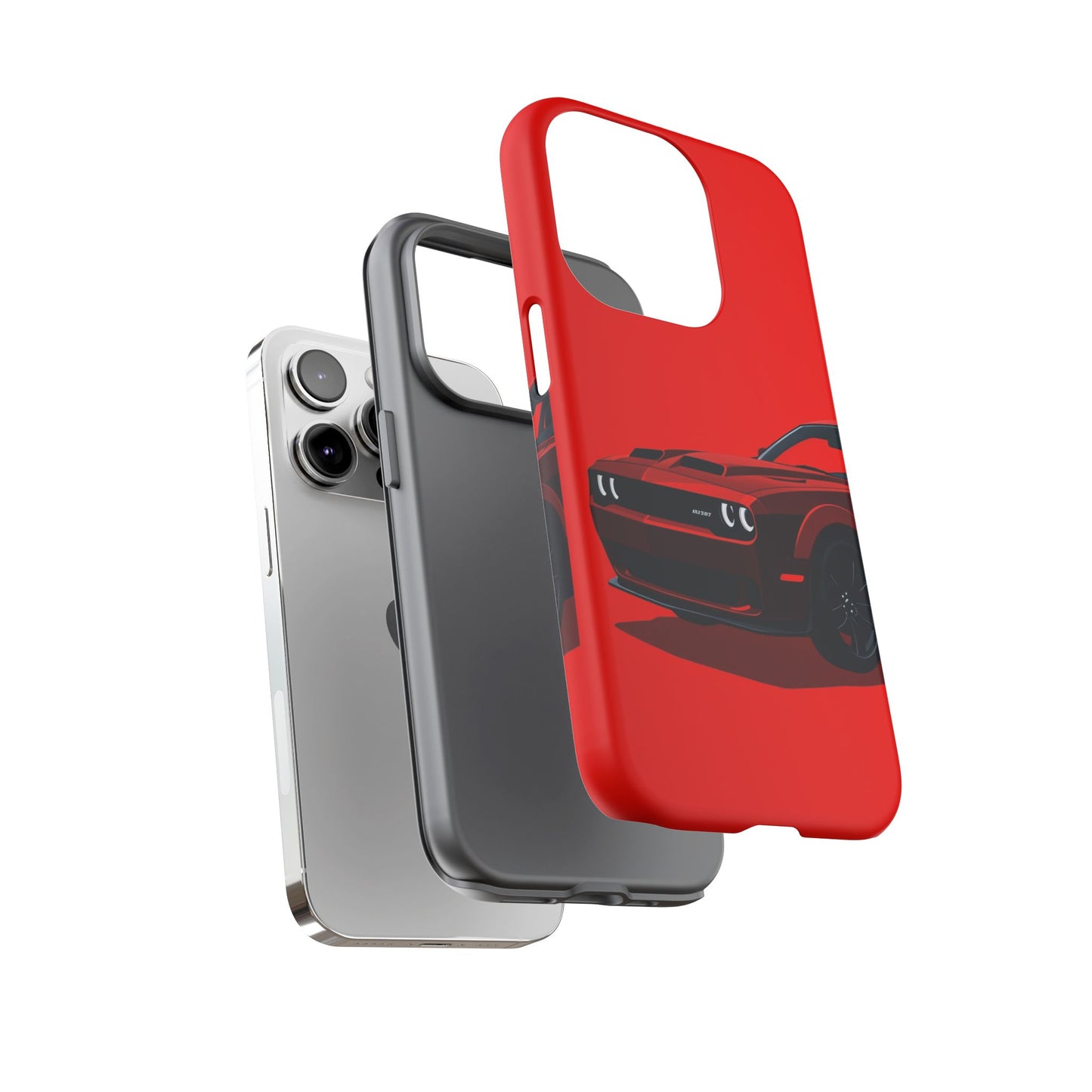 Stylish Car Phone Case – Tough Cases with Red Sports Car Design