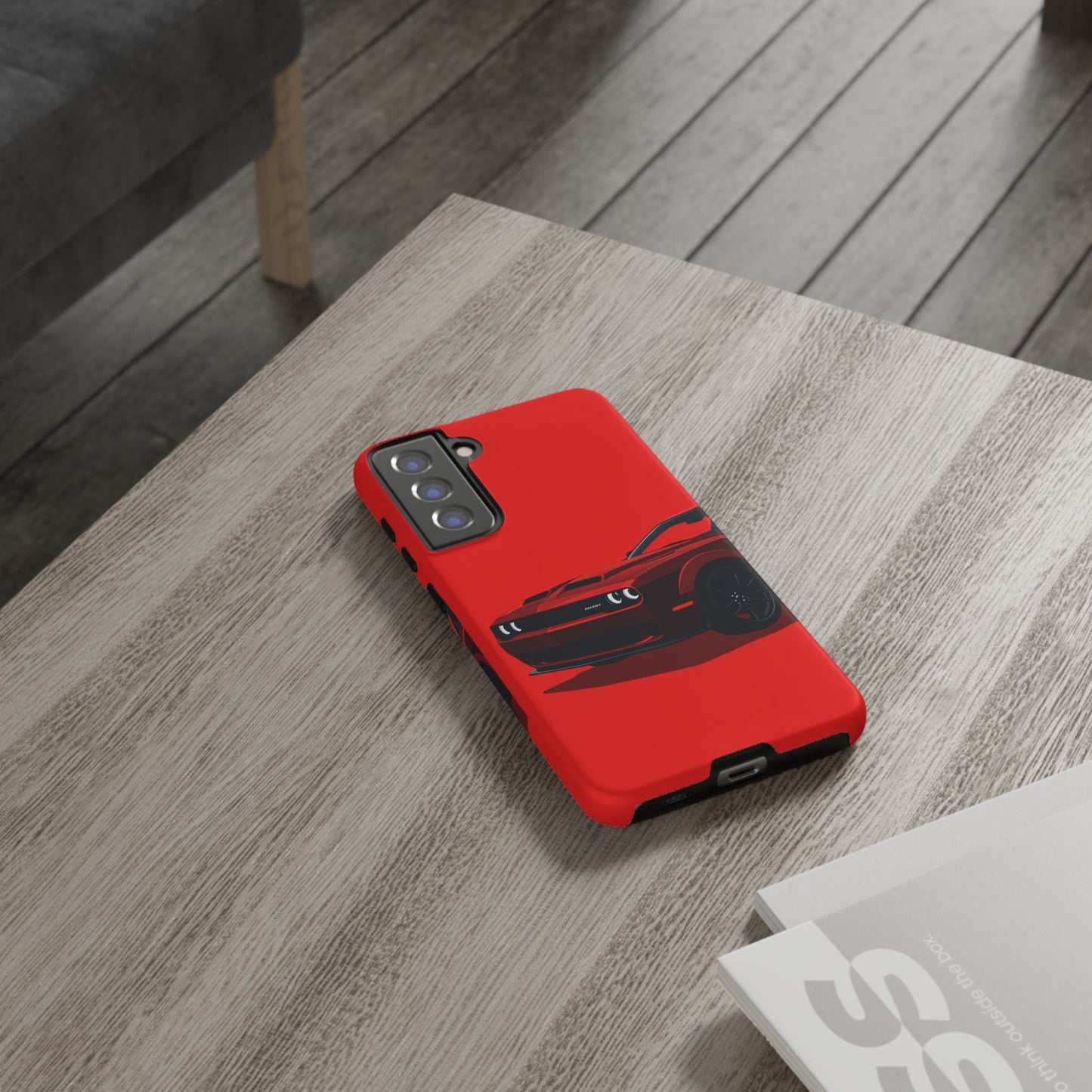 Stylish Car Phone Case – Tough Cases with Red Sports Car Design