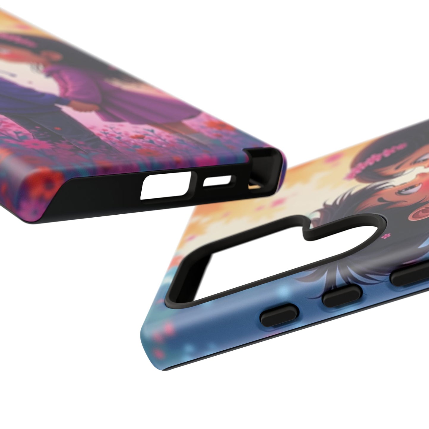 Cute Couple Phone Case - Tough Cases with Romantic Design for Kids and Teens