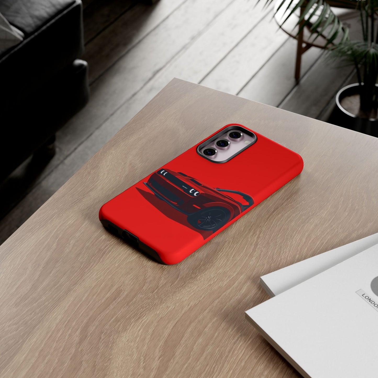 Stylish Car Phone Case – Tough Cases with Red Sports Car Design