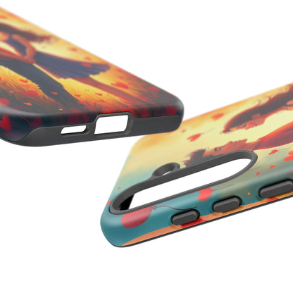 Romantic Phone Case with Heart Design for Couples