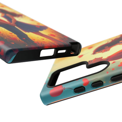 Romantic Phone Case with Heart Design for Couples