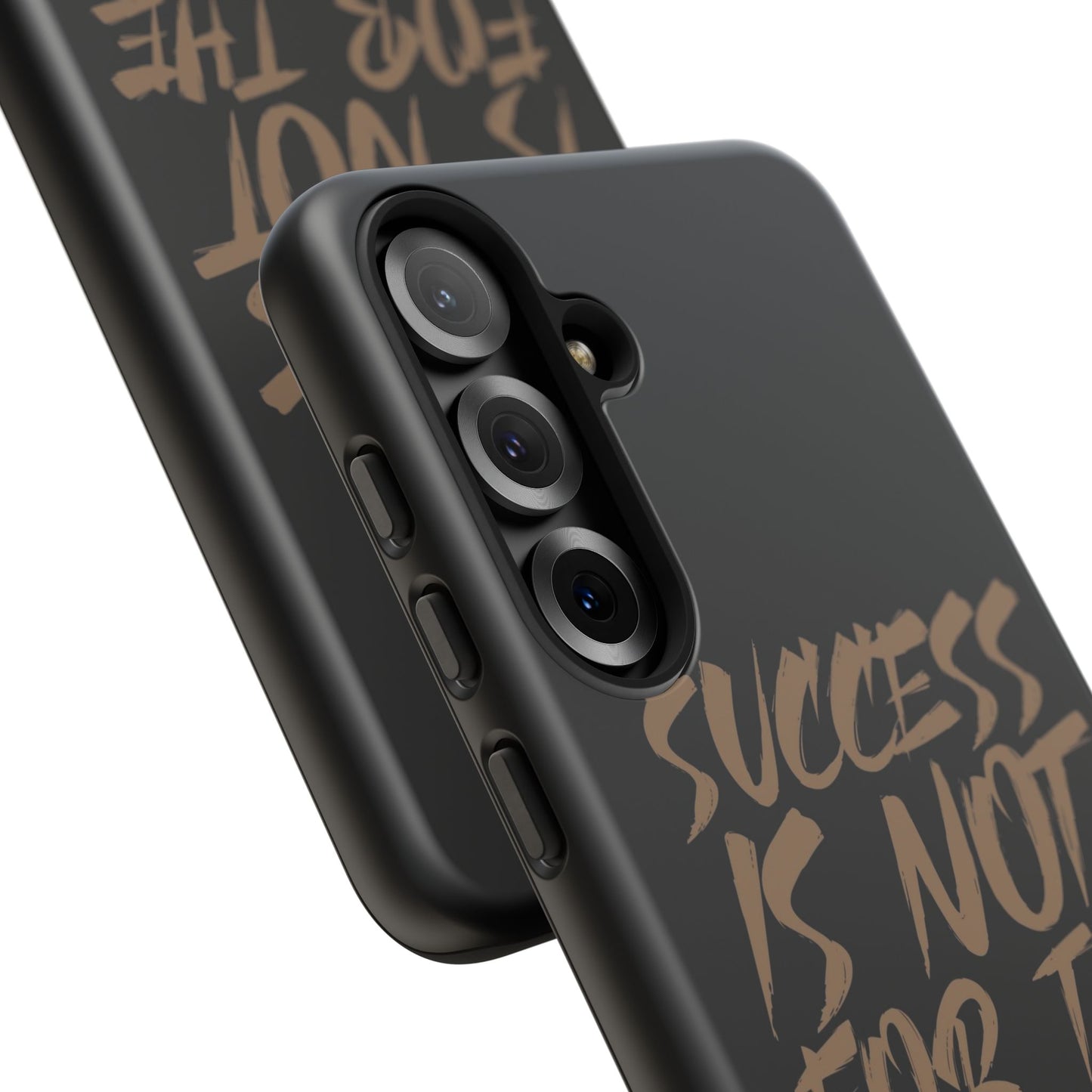 Motivational Phone Case - "Success Is Not For The Lazy" - Tough Cases