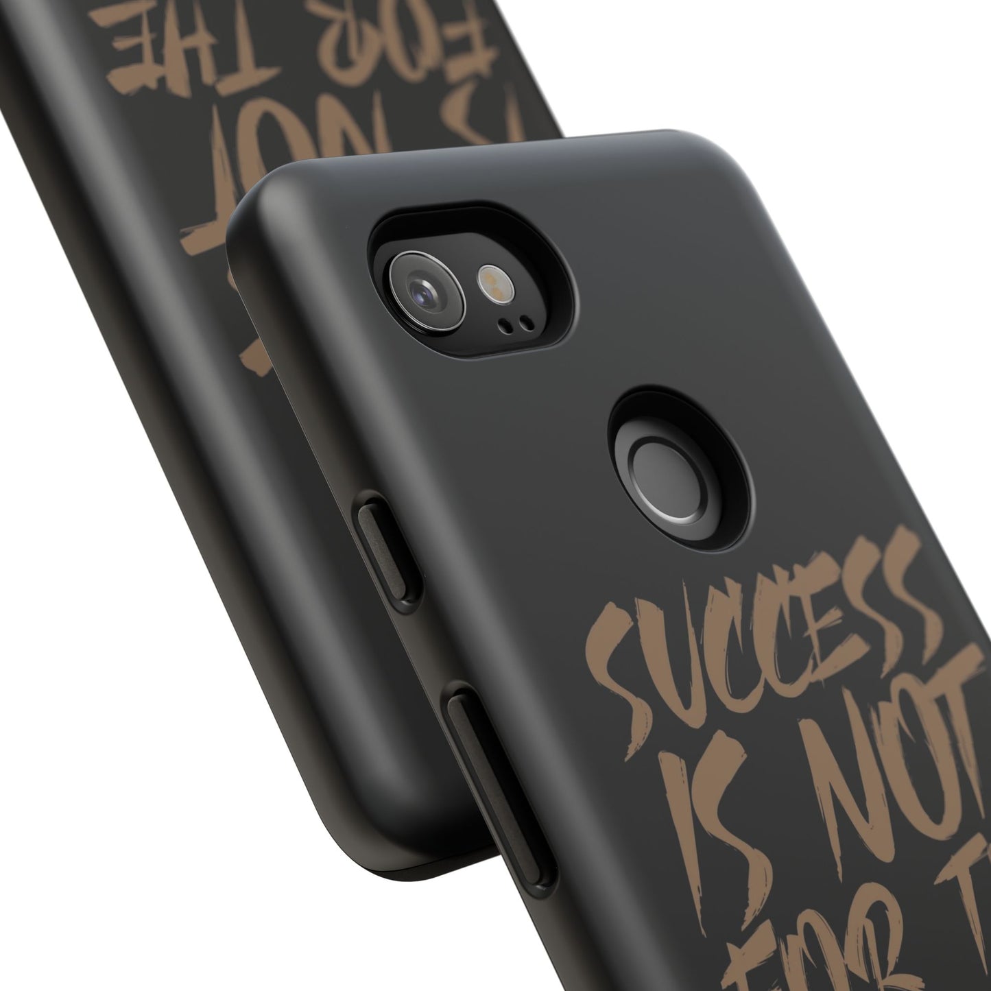 Motivational Phone Case - "Success Is Not For The Lazy" - Tough Cases