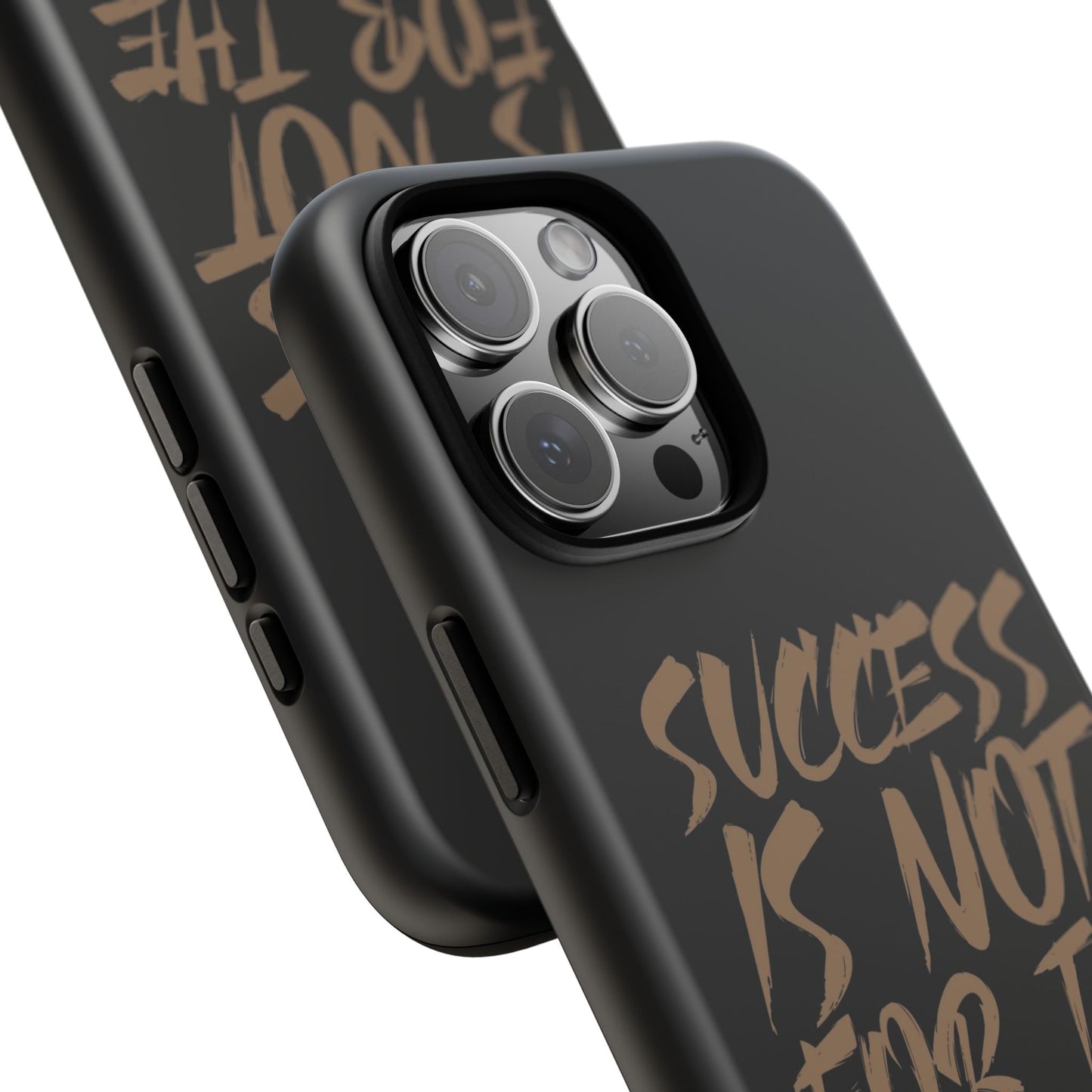 Motivational Phone Case - "Success Is Not For The Lazy" - Tough Cases