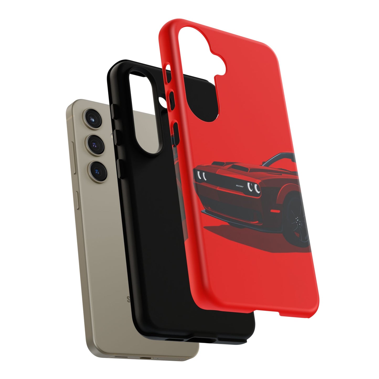 Stylish Car Phone Case – Tough Cases with Red Sports Car Design
