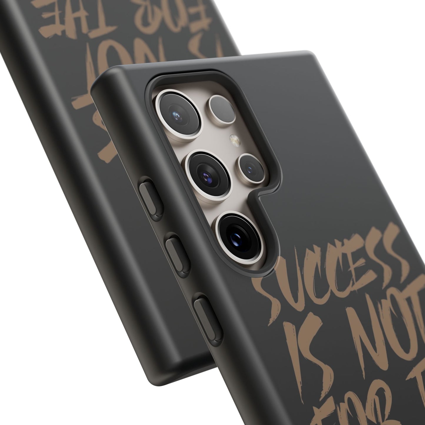 Motivational Phone Case - "Success Is Not For The Lazy" - Tough Cases