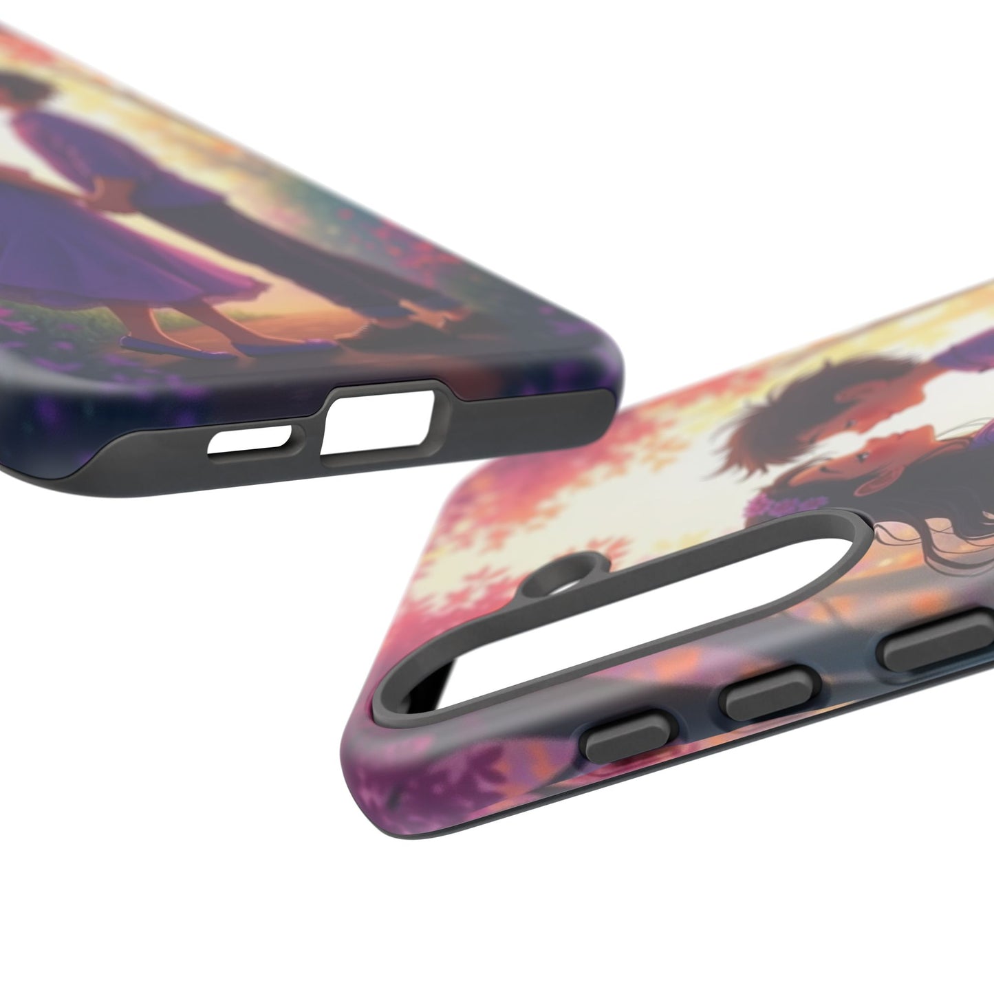 Romantic Phone Case - Cute Couple in Nature Design