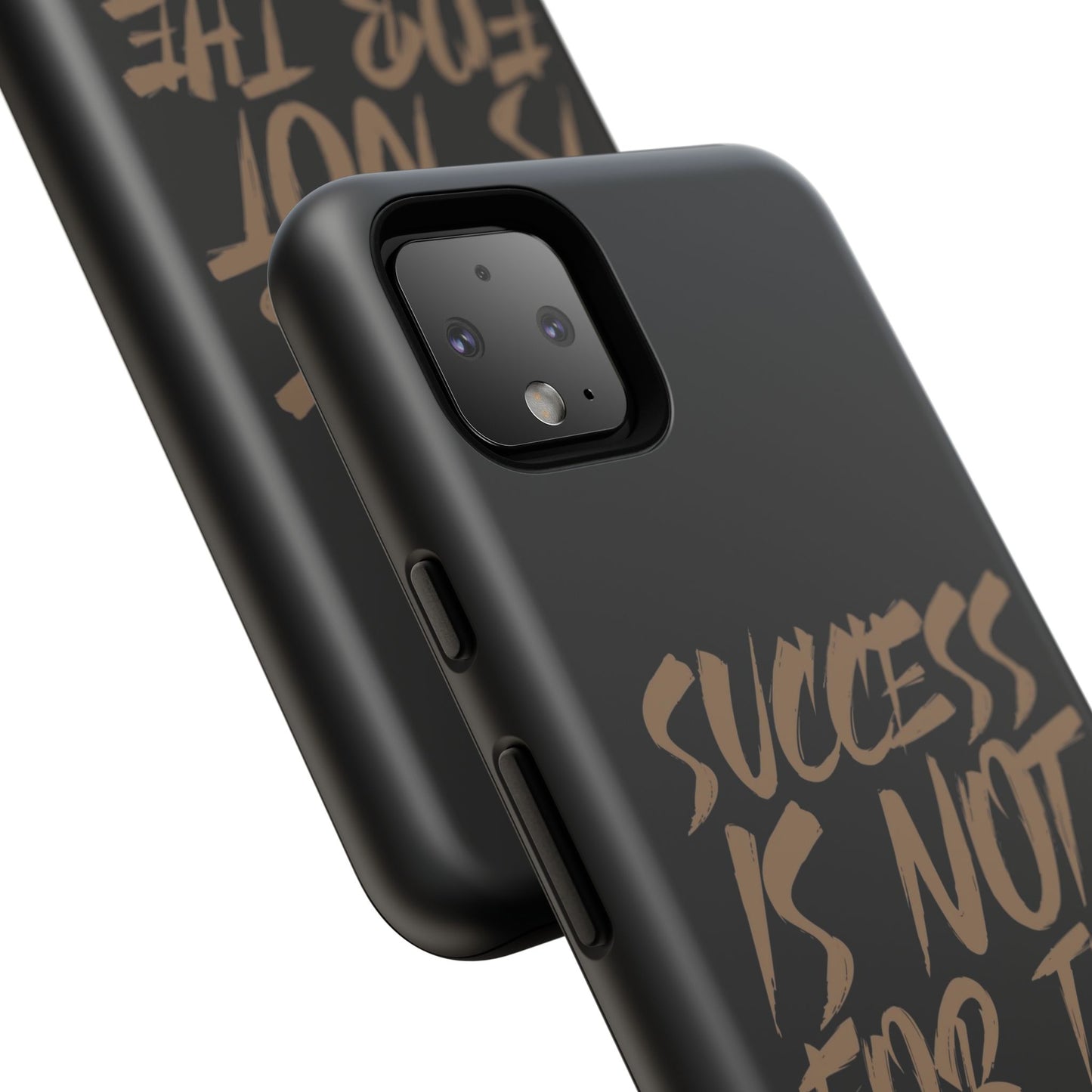 Motivational Phone Case - "Success Is Not For The Lazy" - Tough Cases