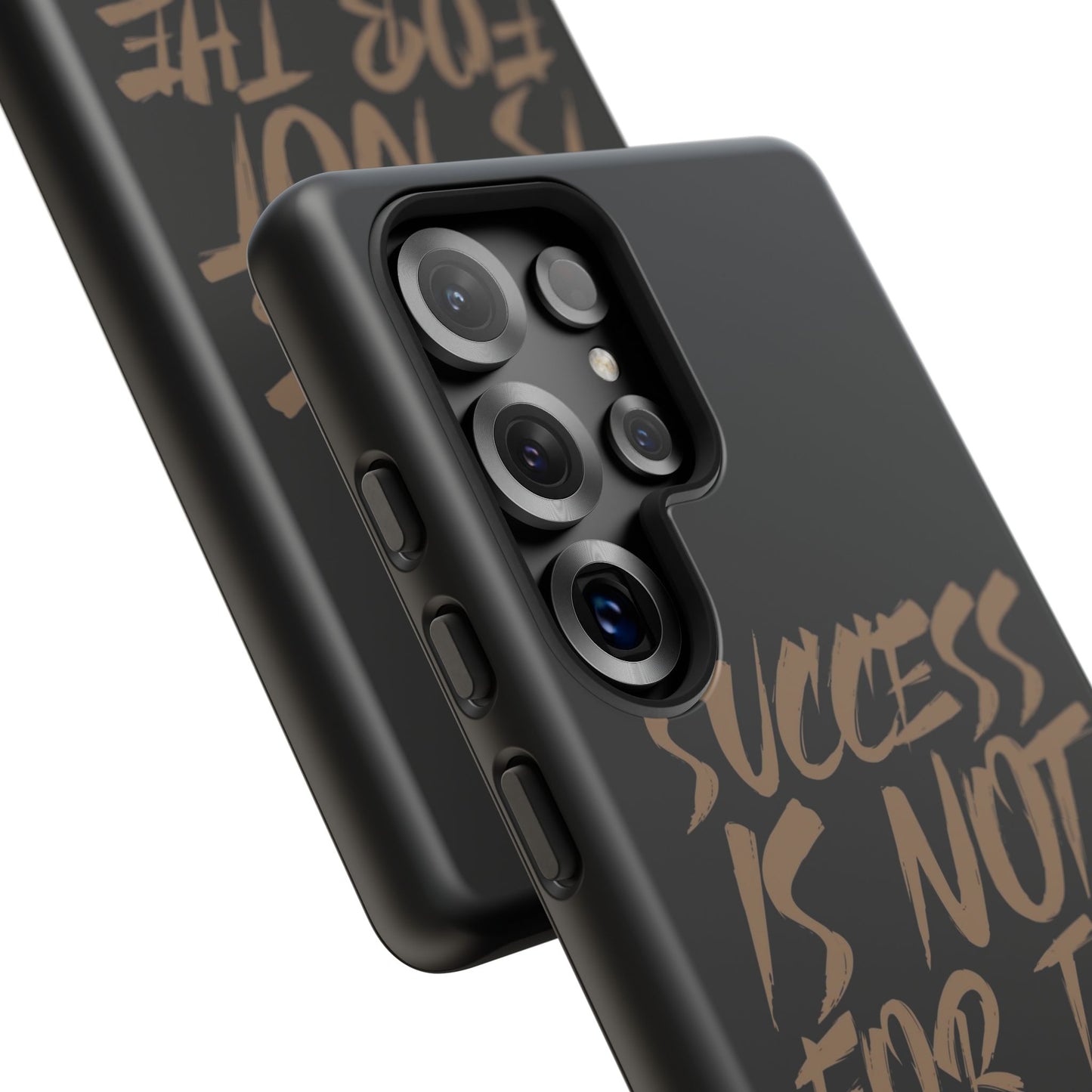 Motivational Phone Case - "Success Is Not For The Lazy" - Tough Cases