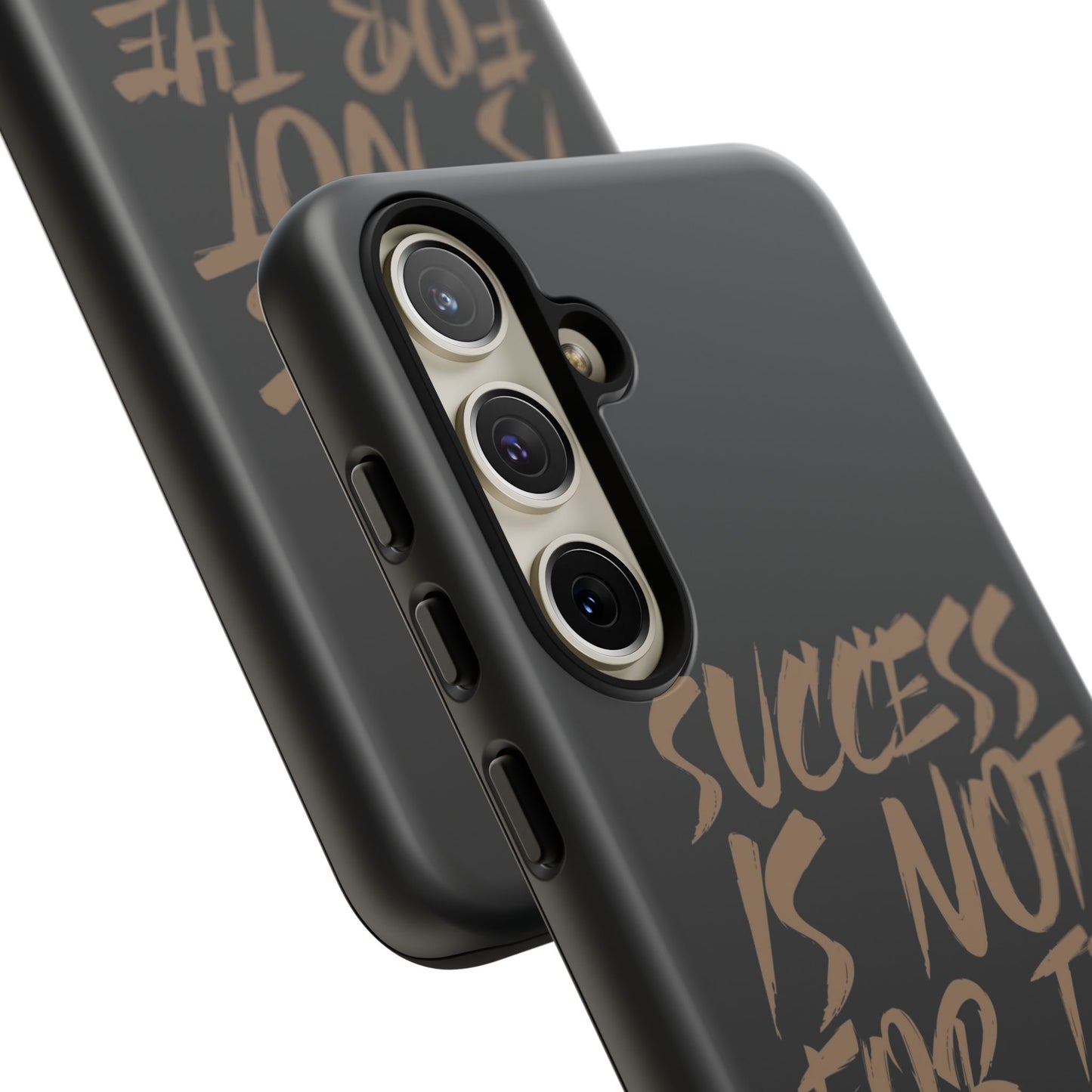 Motivational Phone Case - "Success Is Not For The Lazy" - Tough Cases
