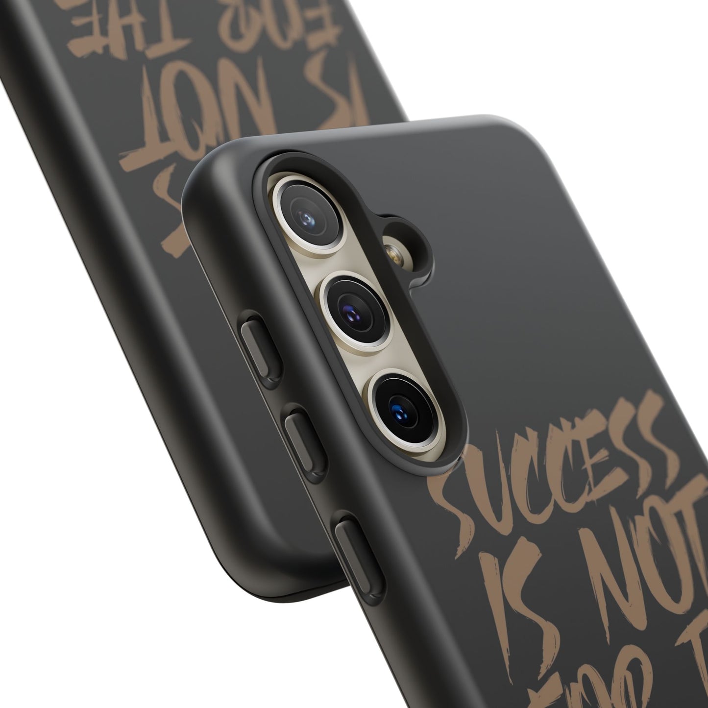 Motivational Phone Case - "Success Is Not For The Lazy" - Tough Cases