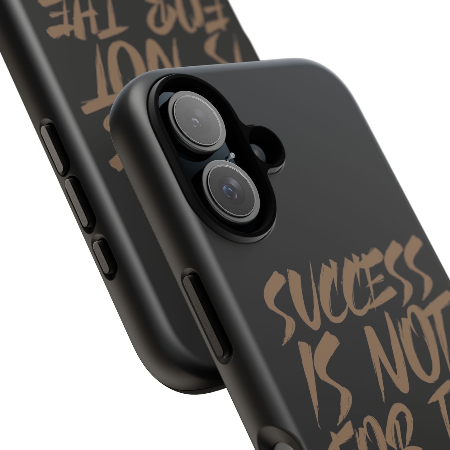 Motivational Phone Case - "Success Is Not For The Lazy" - Tough Cases