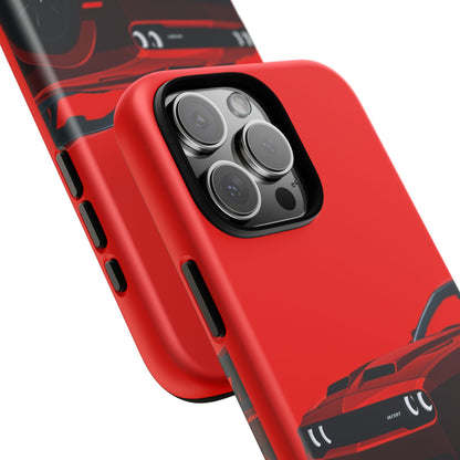 Stylish Car Phone Case – Tough Cases with Red Sports Car Design