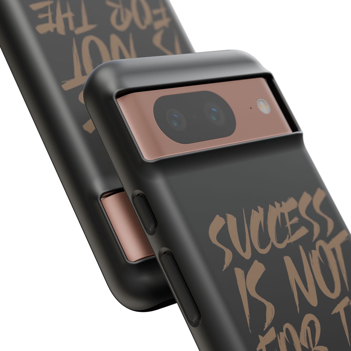Motivational Phone Case - "Success Is Not For The Lazy" - Tough Cases
