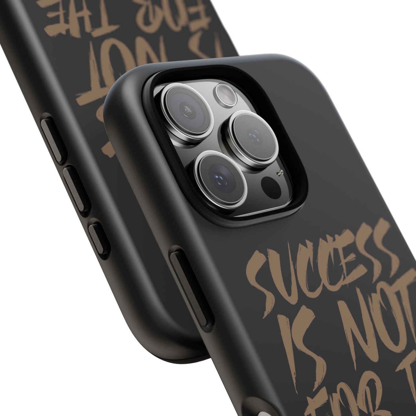 Motivational Phone Case - "Success Is Not For The Lazy" - Tough Cases