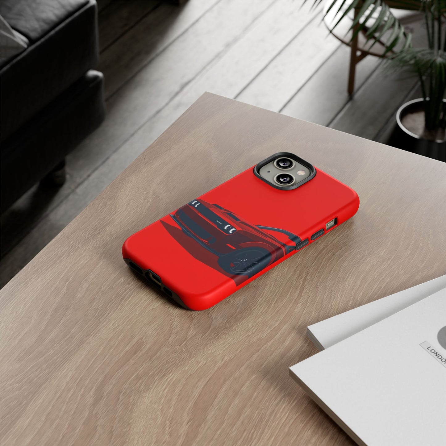 Stylish Car Phone Case – Tough Cases with Red Sports Car Design