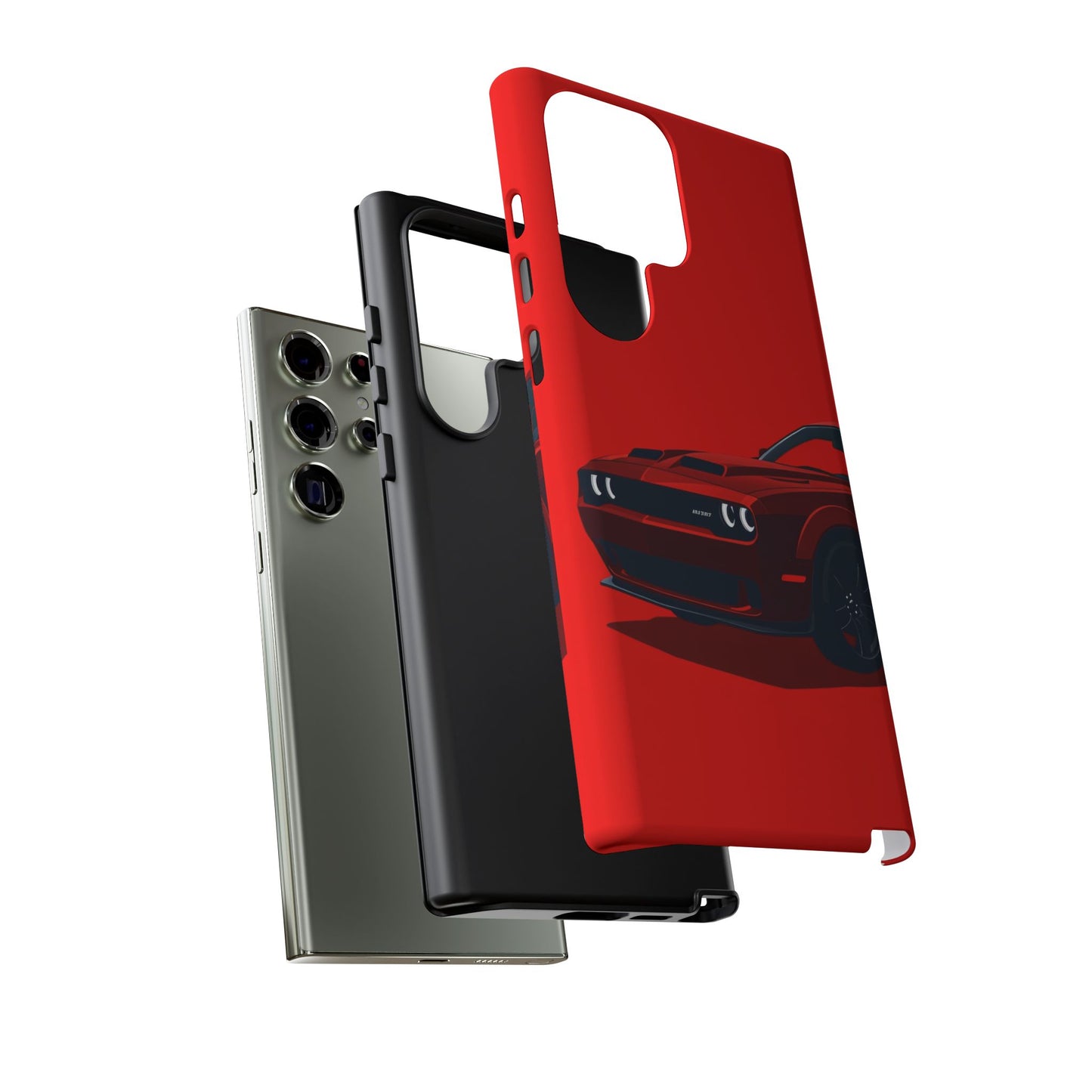 Stylish Car Phone Case – Tough Cases with Red Sports Car Design