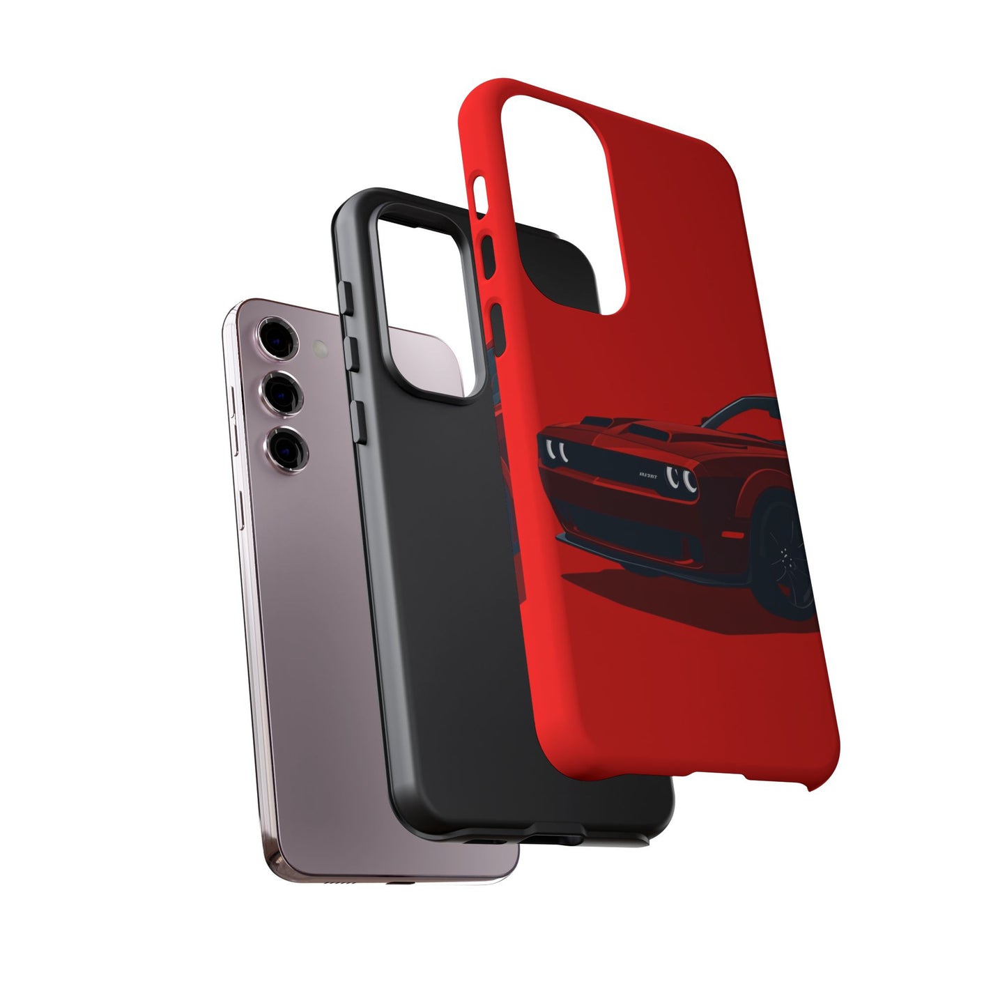 Stylish Car Phone Case – Tough Cases with Red Sports Car Design