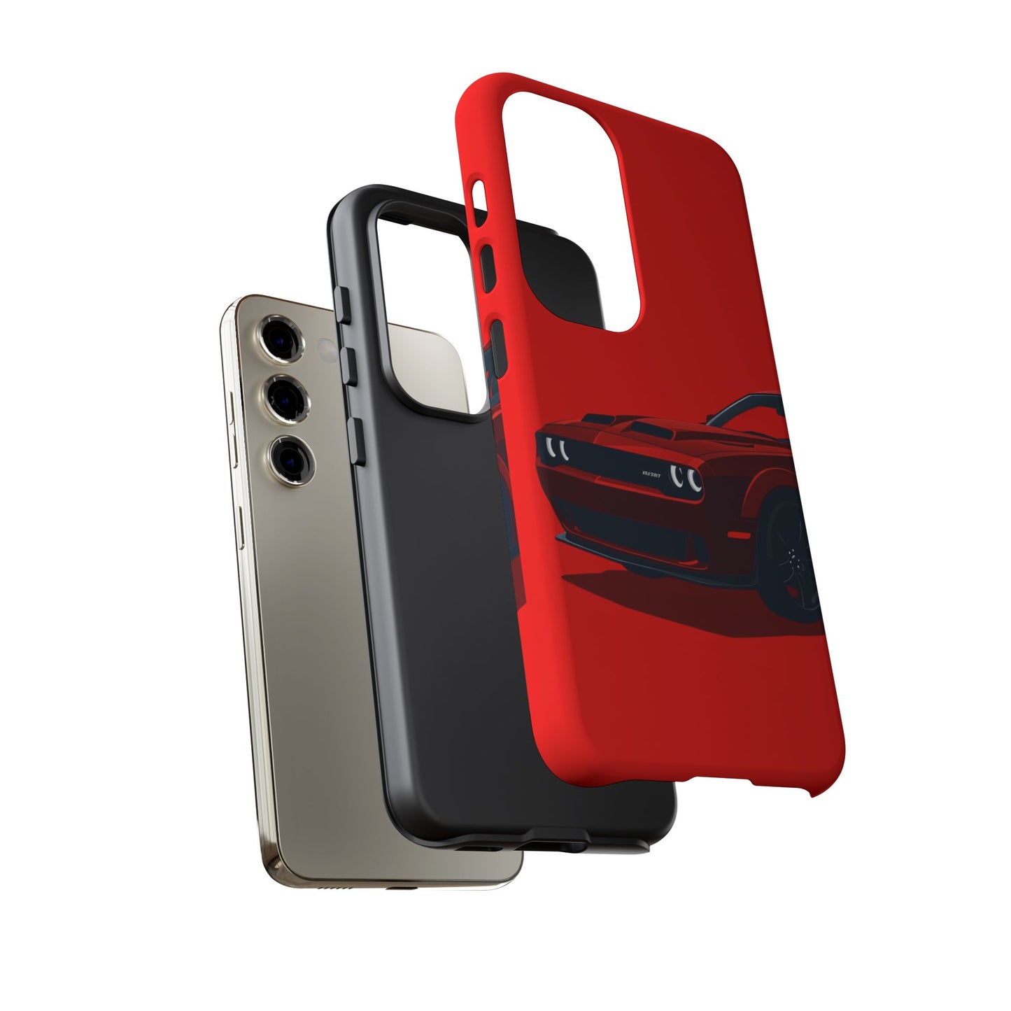 Stylish Car Phone Case – Tough Cases with Red Sports Car Design